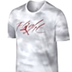 Air Jordan Mens Flight Time Jumpman Logo Shirt